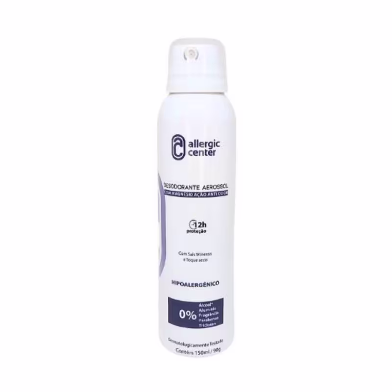 Desodorante Aerosol Hipoalergênico Allergic Center