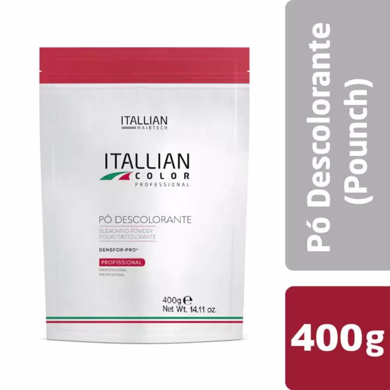 Kit 2 Pó Descolorante Itallian Color Profissional Pounch 400g
