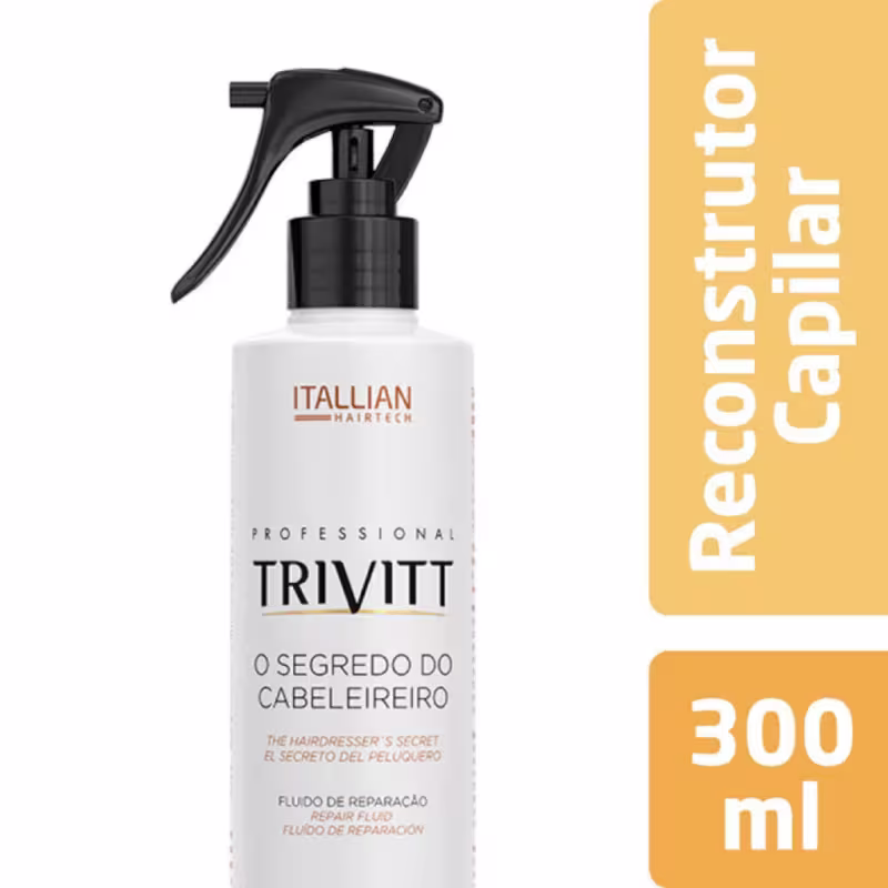 Kit Cauterização Capilar Pós Química Trivitt Home Care (5 Itens) - Reparação e Hidratação