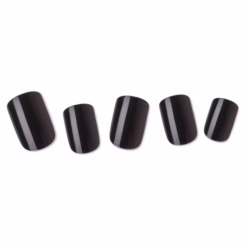 Unhas Postiças Belliz Marrom Jazz Quadrado Curto Cód.:2294