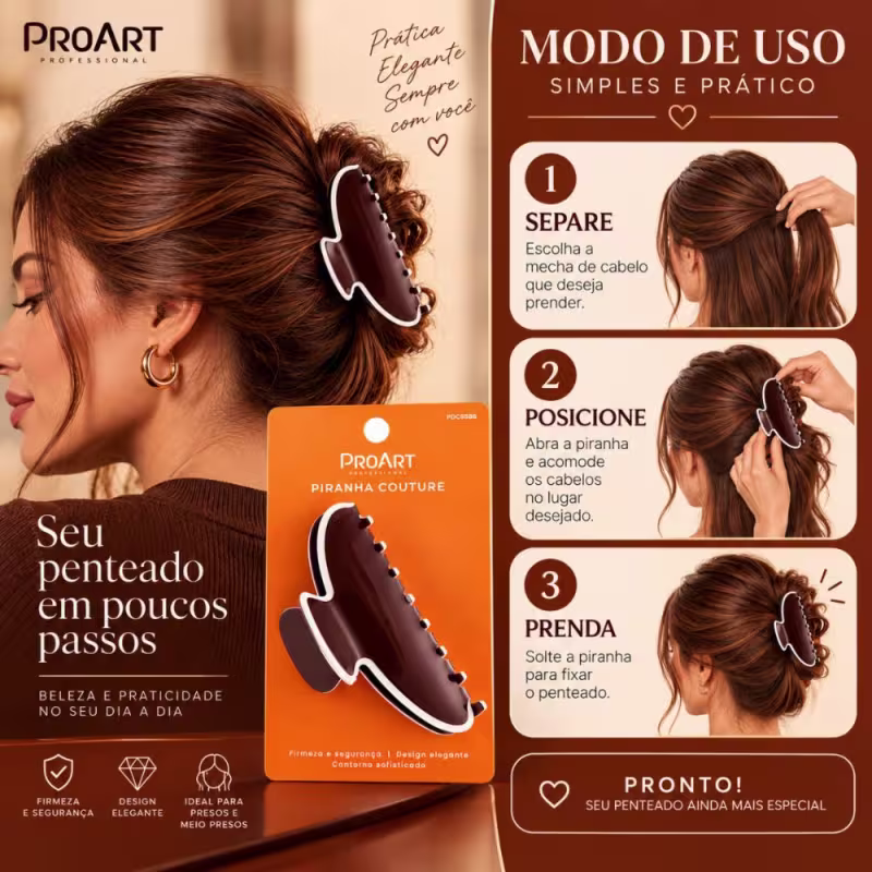 Piranha Proart Couture Marrom Pdc85bb