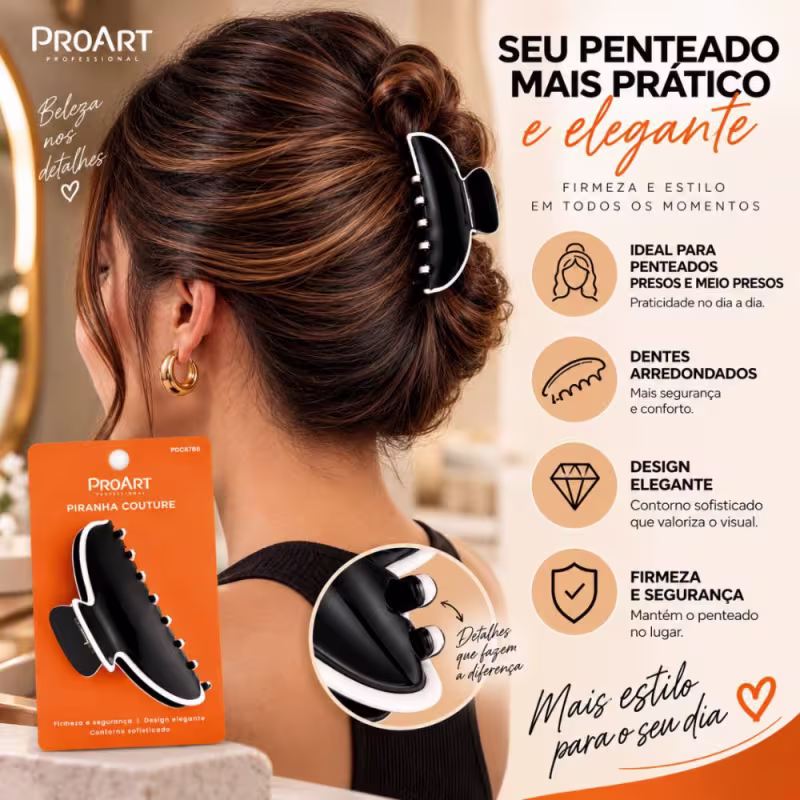 Piranha Proart Couture Preta Pdc87bb