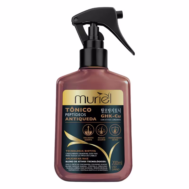 Tônico Antiqueda Muriel Peptídeos 200ml