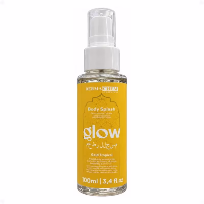 Body Splash Dermachem Glow Gold Tropical 100ml