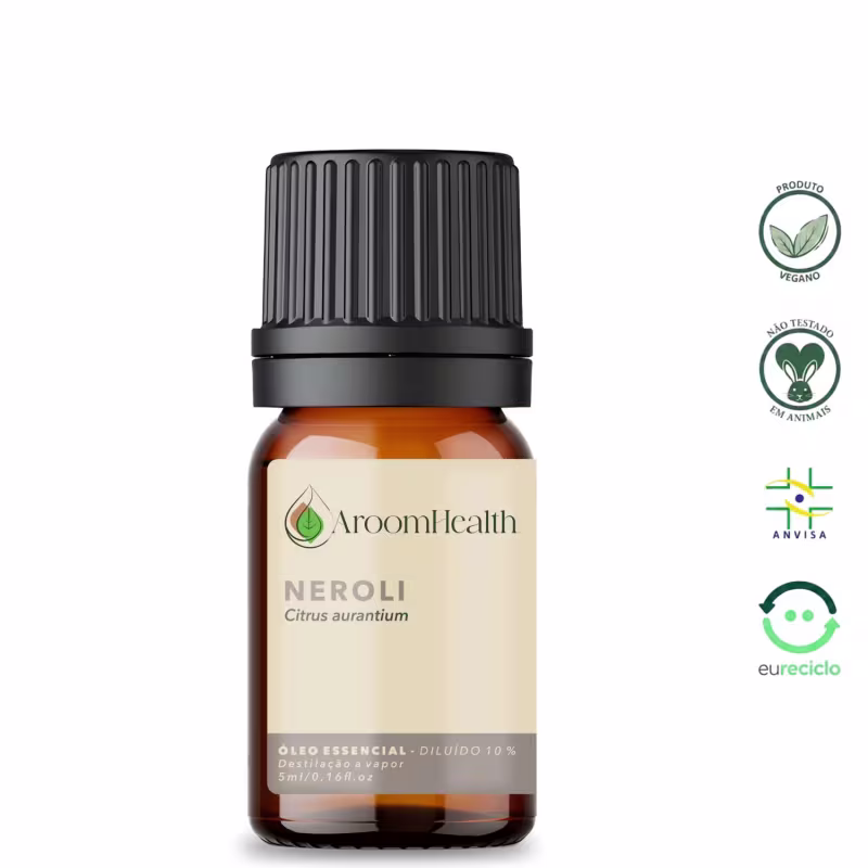 Óleo Essencial Natural de  Neroli a 10%  5 ml