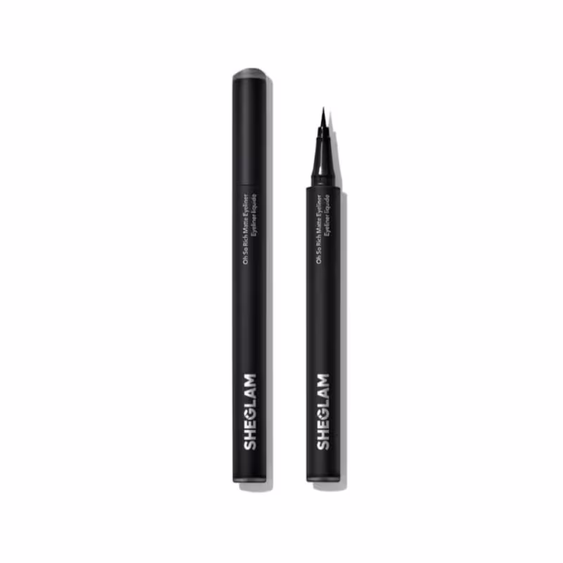 OH SO RICH DELINEADOR MATTE PRETO - SHEGLAM