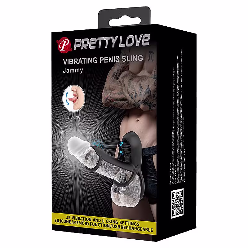 Anel Peniano Jammy  Duplo com Estimulado de Clitóris Pretty Love