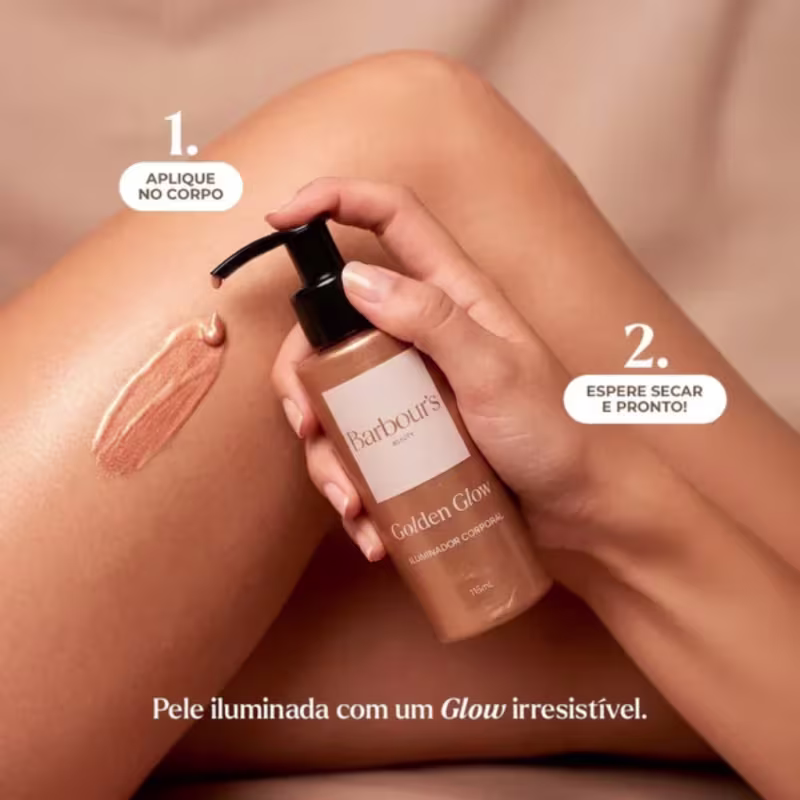 BARBOURS HIDRATANTE CORPORAL GOLDEN GLOW ILUMINADOR 115G