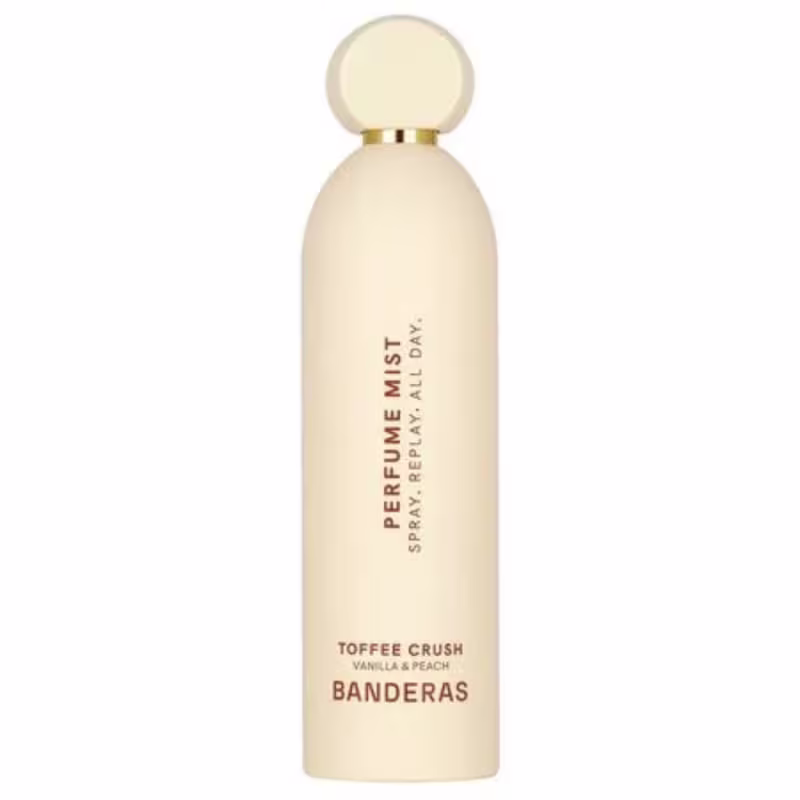 Frasco do Body Mist Her Secret Toffee Crush Banderas.