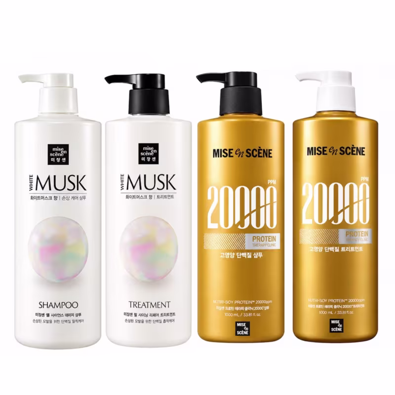 Mise en Scene Pearl Shining Repair White Musk - Shampoo 1000ml