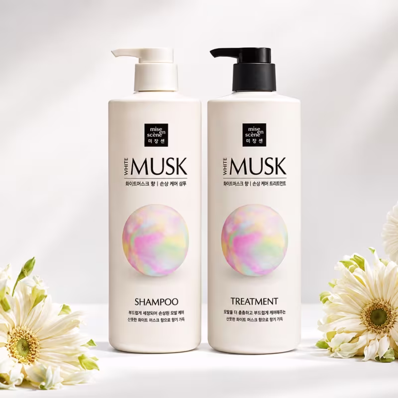 Mise en Scene Pearl Shining Repair White Musk - Mascara de Tratamento 1000ml