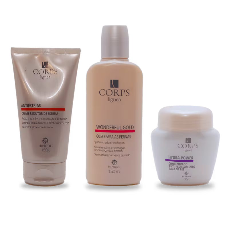 Kit Foco nas Estrias + Hidratação