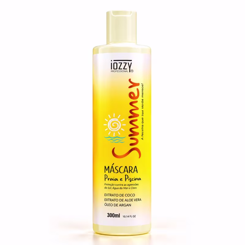 Máscara Iozzy Summer Praia e Piscina 300ml Proteção Sol Mar