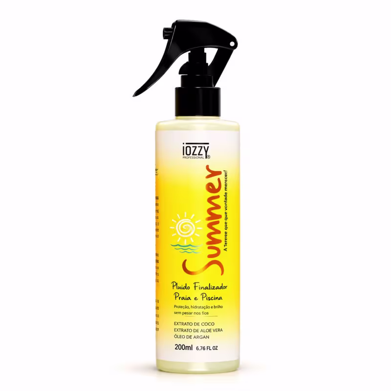 Fluído Finalizador Summer Iozzy Praia E Piscina 200ml