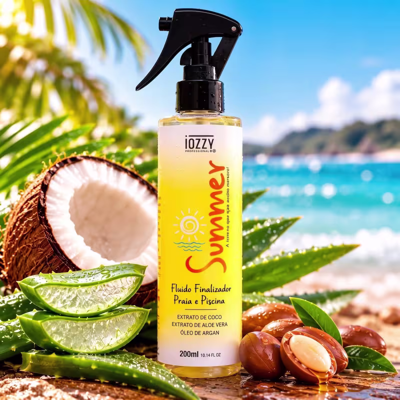 Fluído Finalizador Summer Iozzy Praia E Piscina 200ml