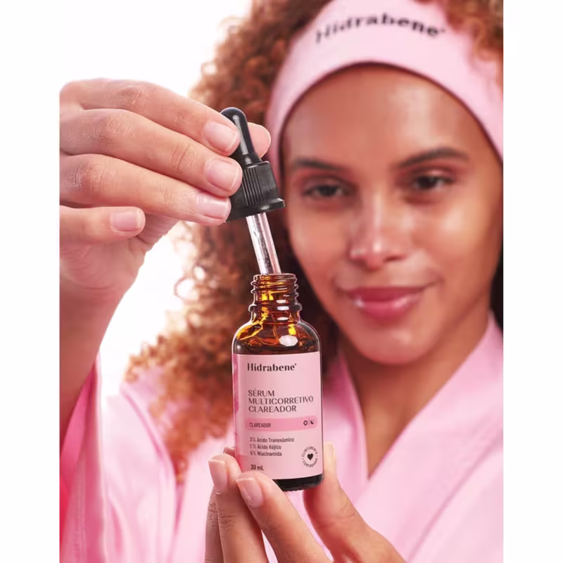 HIDRABENE SERUM FACIAL MULTICORRETIVO CLAREADOR - 30 ML