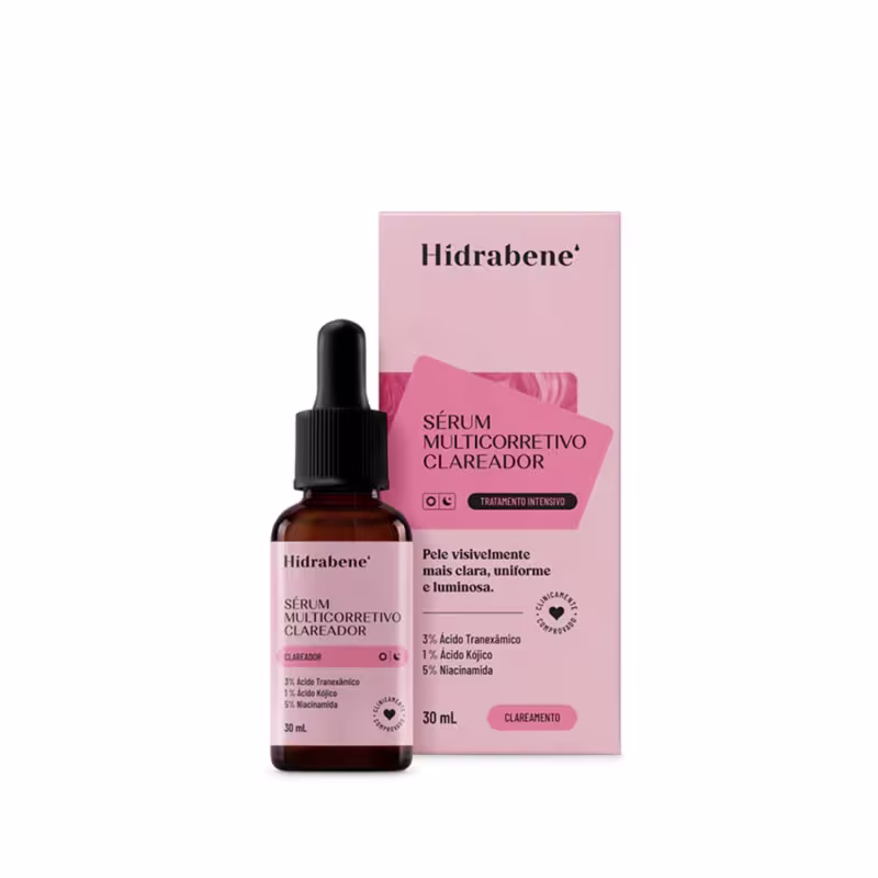 HIDRABENE SERUM FACIAL MULTICORRETIVO CLAREADOR - 30 ML