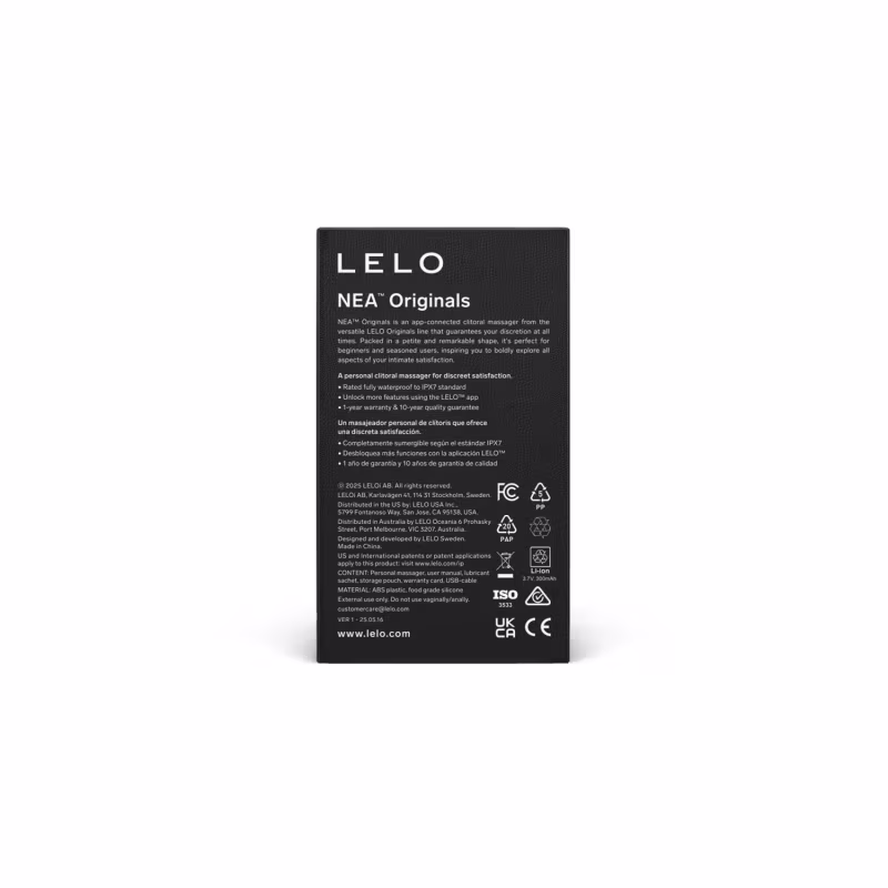 NEA Vibrador Feminino de Clitóris com Aplicativo LELO Originals