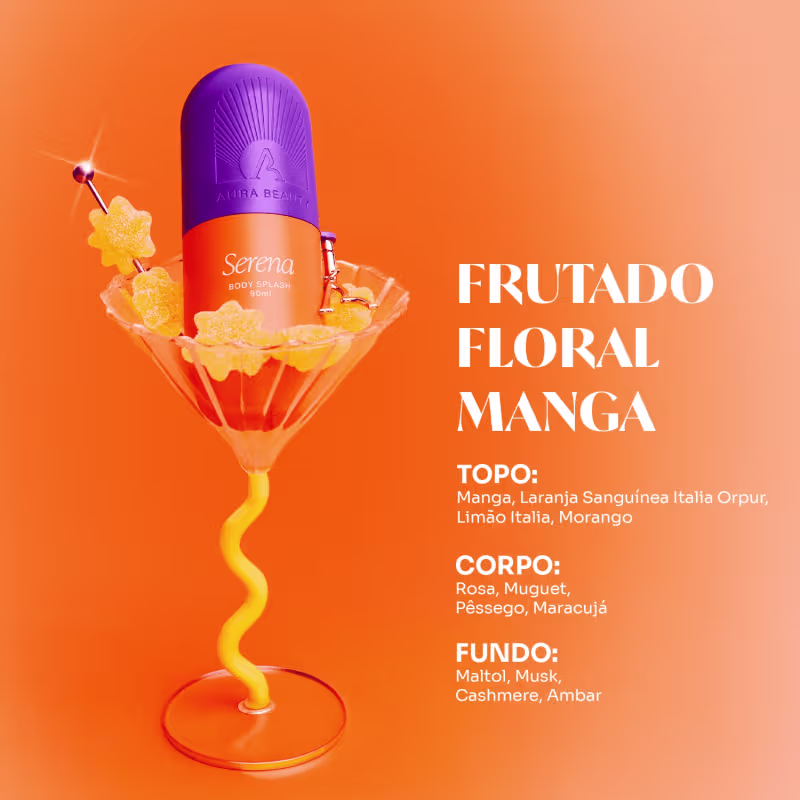 Body Splash Musa Serena AURA Beauty - 90ml