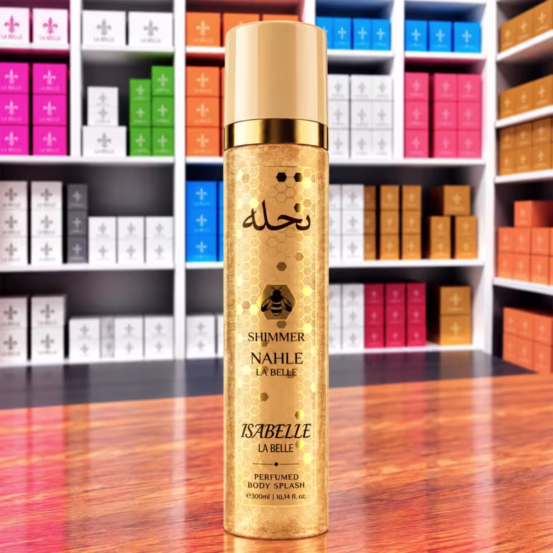 Body Splash Nahle Shimmer 300ml - Isabelle La Belle