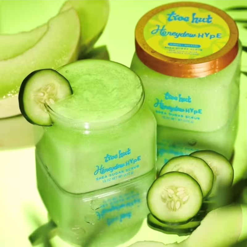 Tree Hut Esfoliante Corporal Honeydew Hype Açúcar De Karité 510g