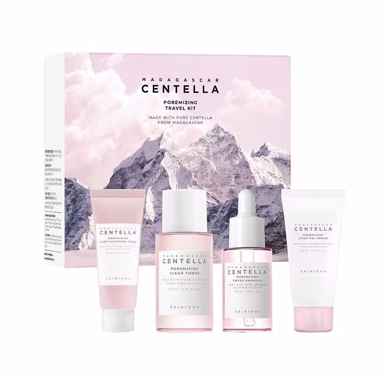 Madagascar Centella Travel Poremizing Skin1004 - Kit de Viagem