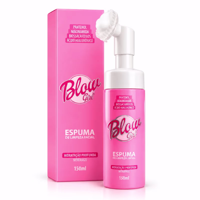 Espuma de Limpeza Facial Blow Girl