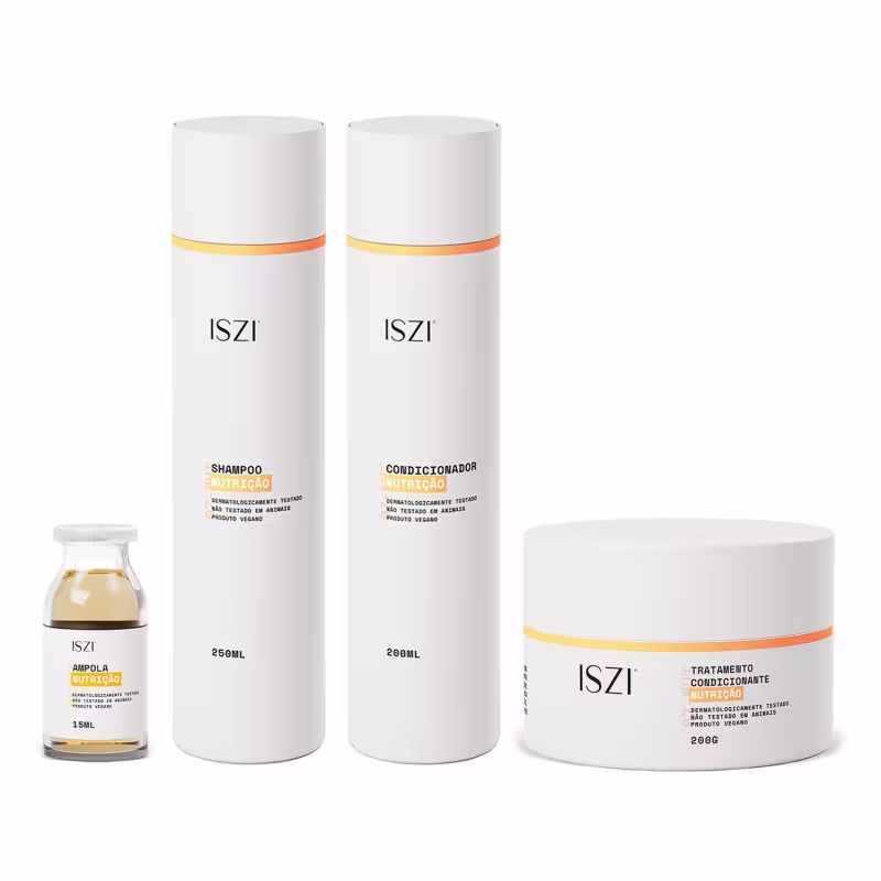 Kit Nutrição ISZI – Maciez e Brilho
