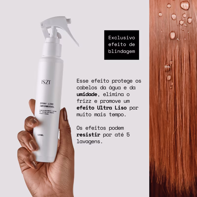 Kit Ultra Liso ISZI – Blindagem e Antifrizz