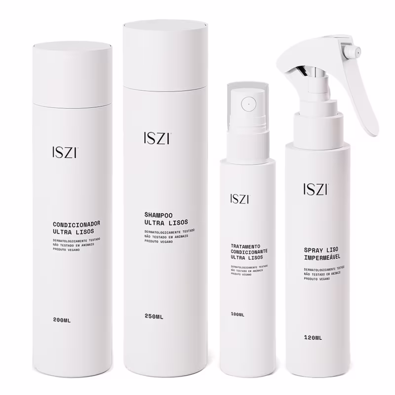 Kit Ultra Liso ISZI – Blindagem e Antifrizz