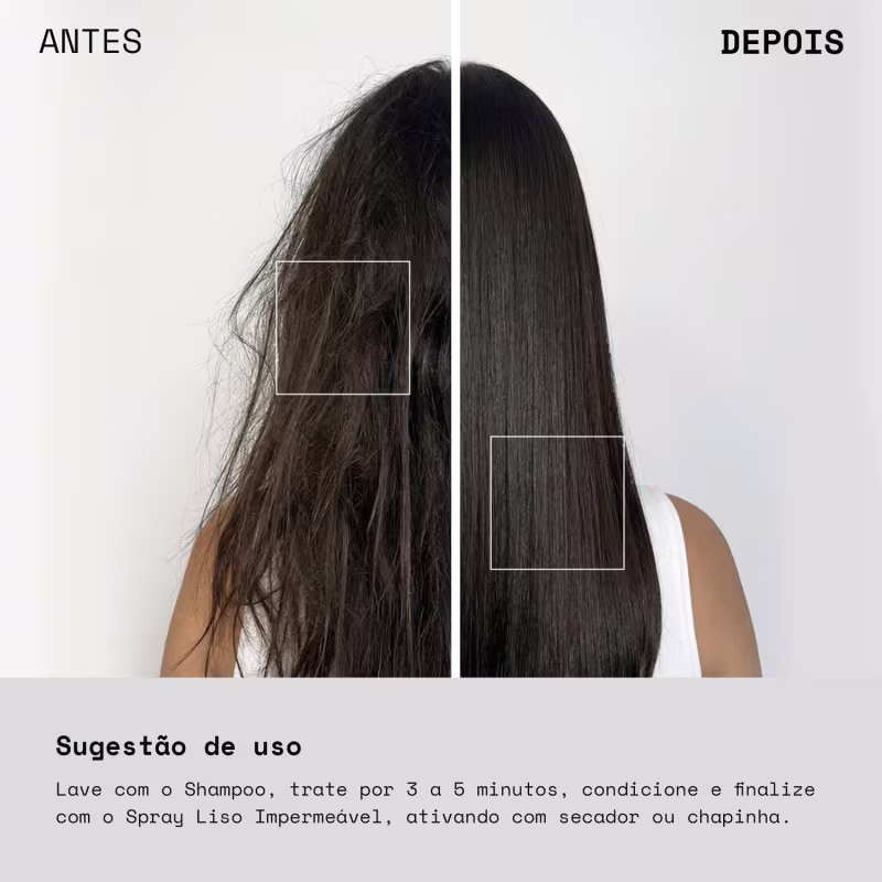 Kit Ultra Liso ISZI – Blindagem e Antifrizz