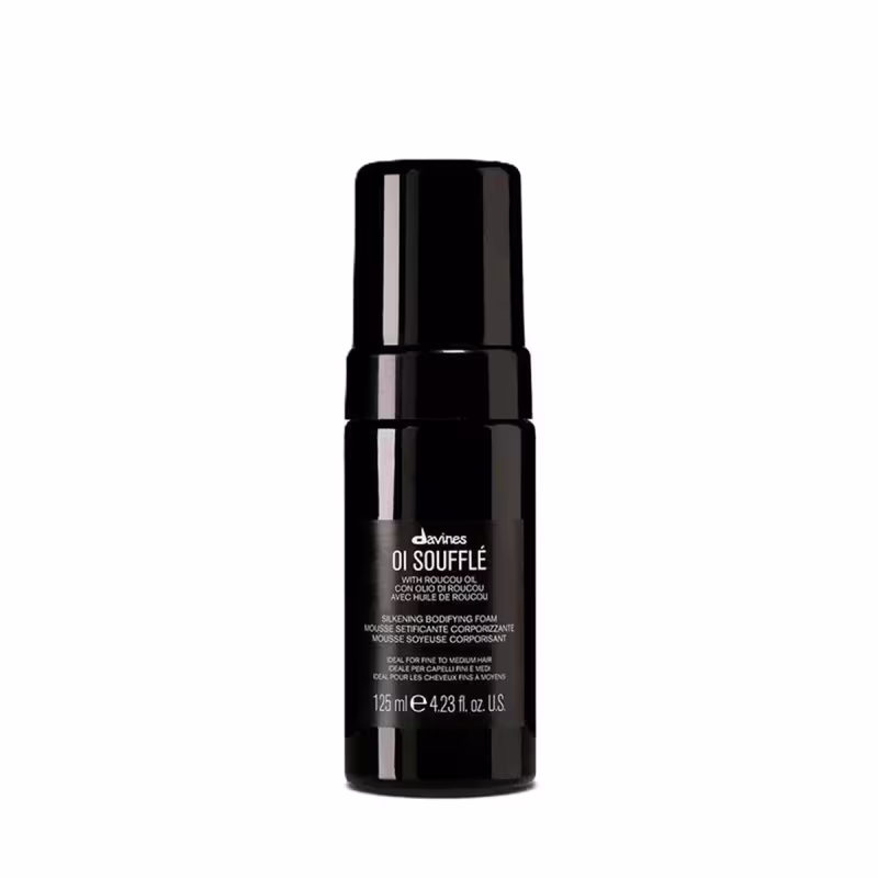 Kit Davines OI Shampoo 280ml + Soufflé 125ml + Óleo 50ml