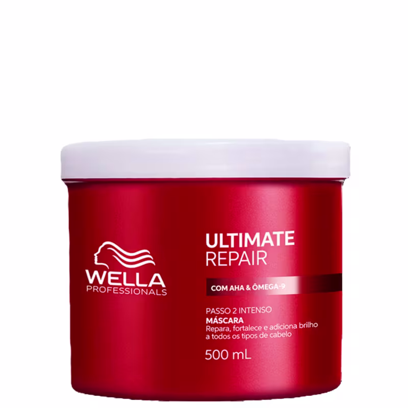 Kit Wella Ultimate Repair - Shampoo 1L + Máscara 500ml + Miracle Leave-In 95ml