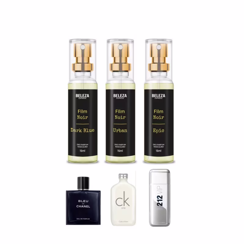 Kit Presente Masculino com Perfumes e acessórios para Vinho