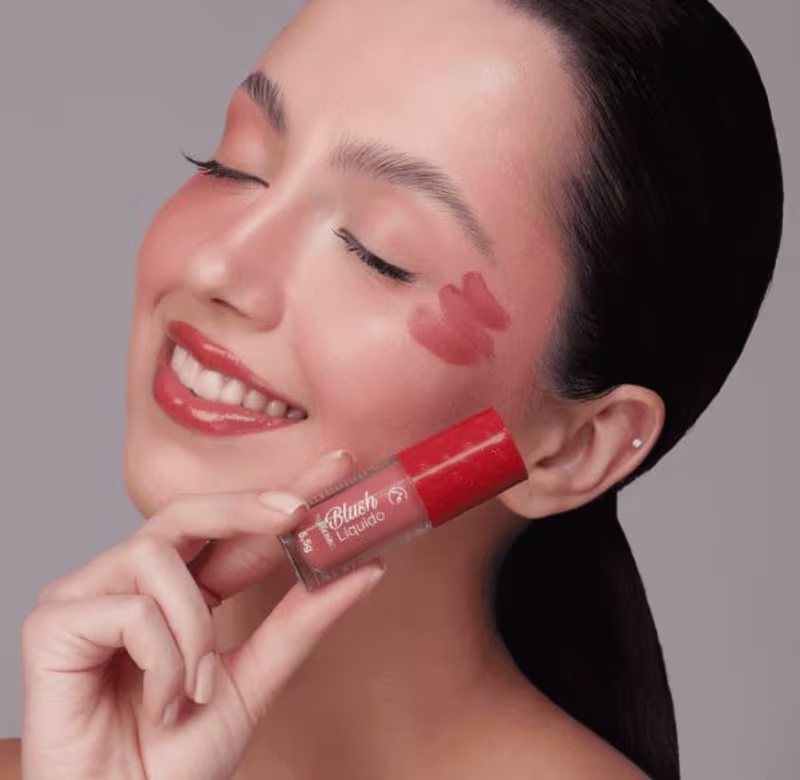 Blush Líquido Maria Catarin Catharine Hill cor Licor pessego