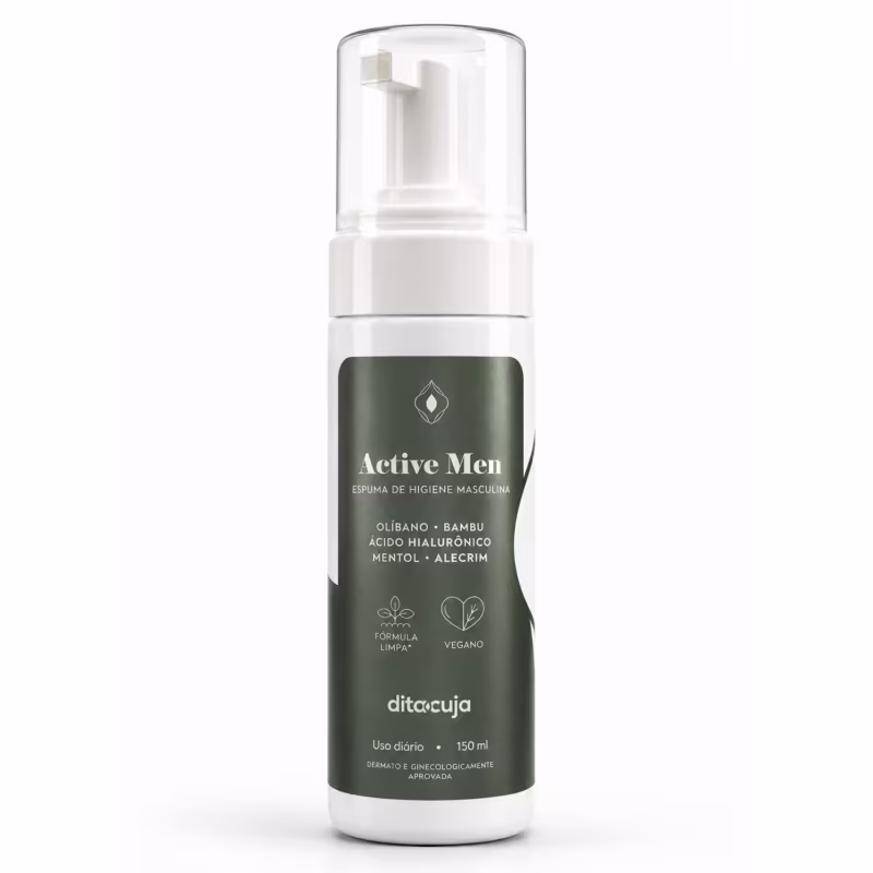 Espuma de Higiene Íntima - ACTIVE MEN