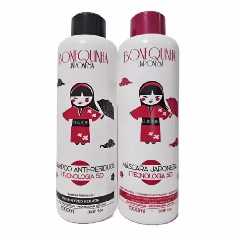 Kit Maria Escandalosa Progressiva Bonequinha Japonesa 2x1L