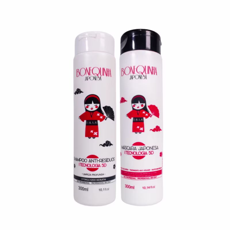 Kit Maria Escandalosa Progressiva Bonequinha Japonesa 2x300ml