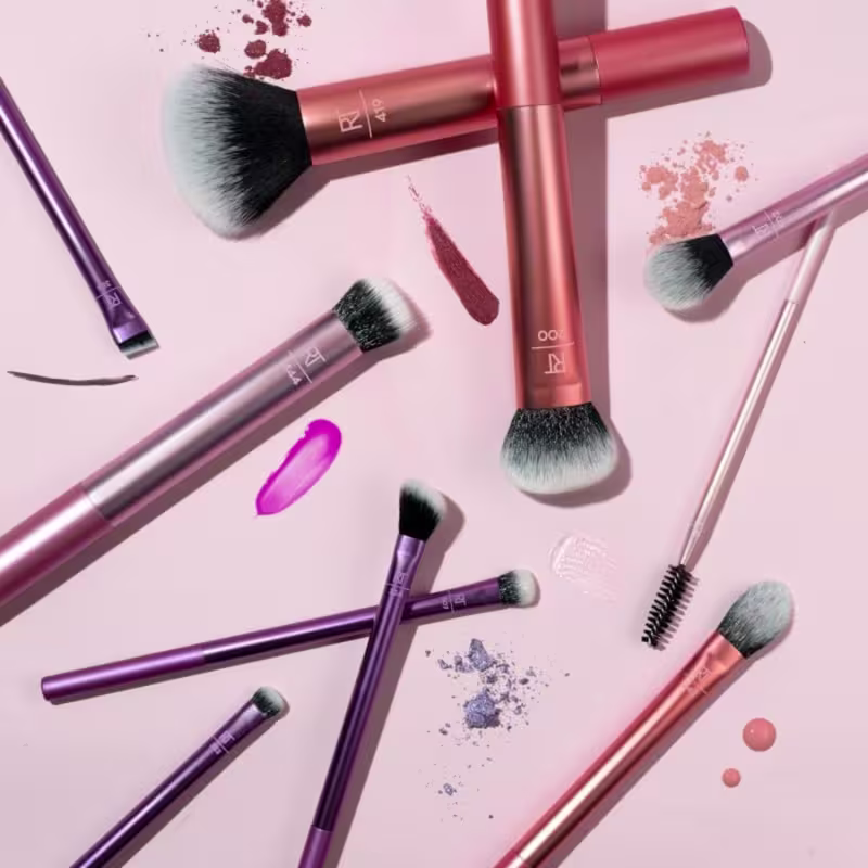 Real Techniques  Kit 10 Best Sellers + Nécessaire