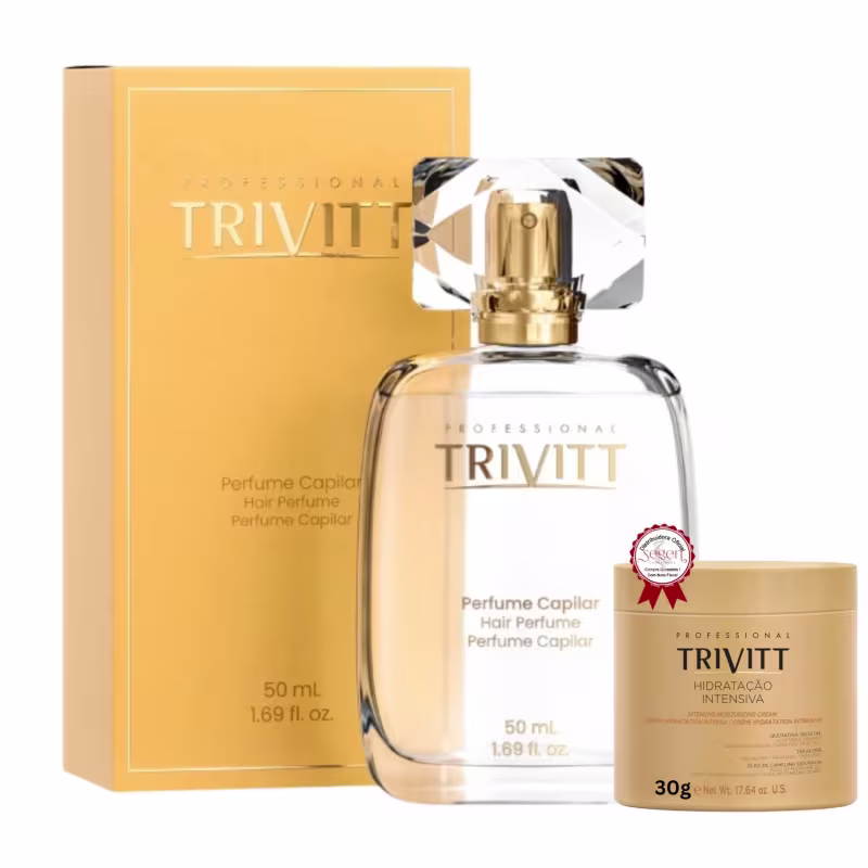 Perfume para Cabelos Trivitt 50ml - Fixação Duradoura