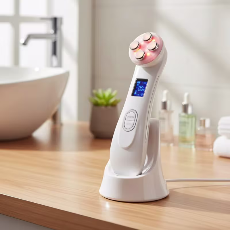 Massageador Radiofrequência Contorno Facial  Ems Flacidez