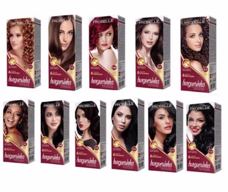 TINTURA BURGUESINHA SEM AMÔNIA TOM: 5.74 - CHOCOLATE ACOBREADO