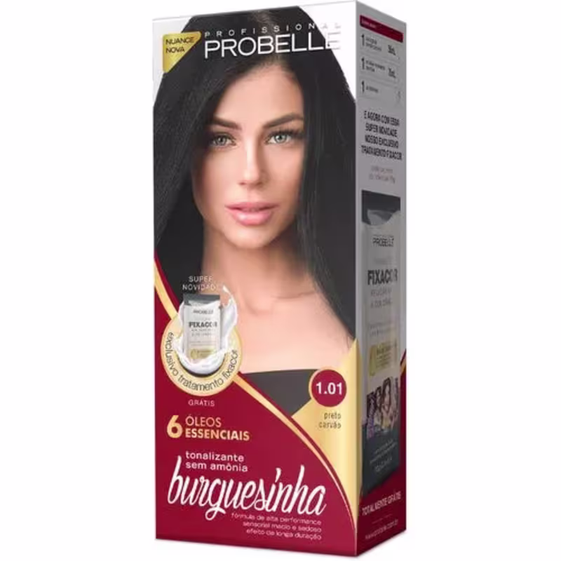 TINTURA BURGUESINHA SEM AMÔNIA TOM: 5.74 - CHOCOLATE ACOBREADO