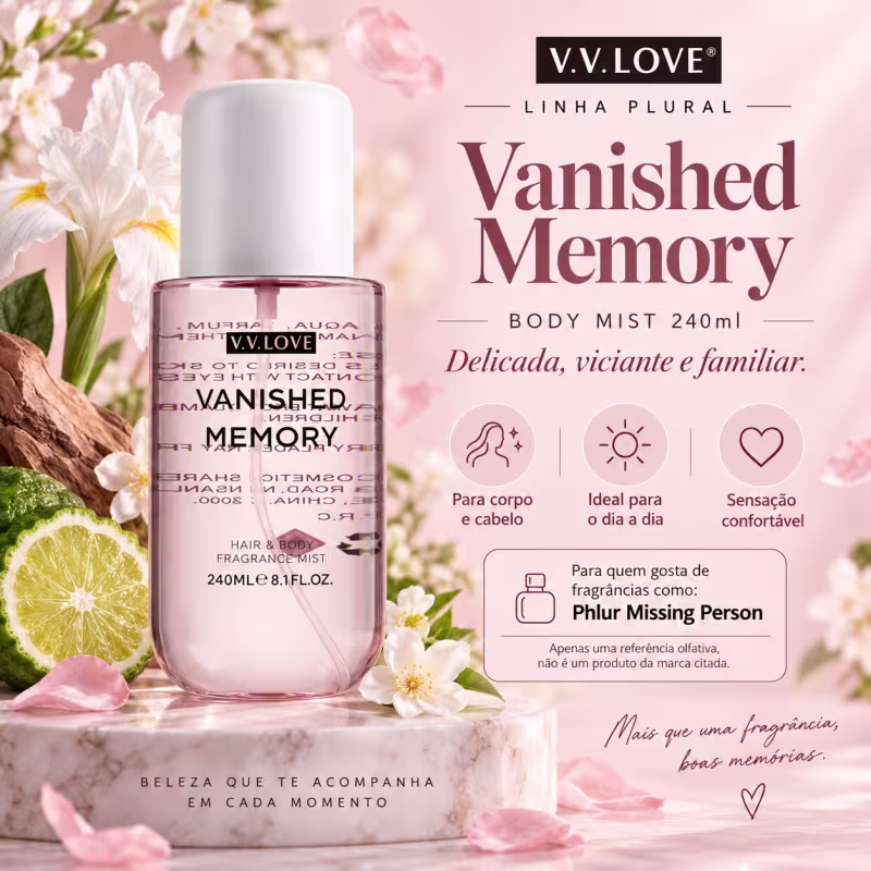 VV LOVE PLURAL VANISHED MEMORY BODY MIST 240ML
