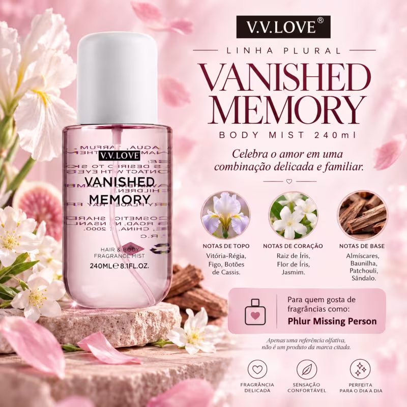 VV LOVE PLURAL VANISHED MEMORY BODY MIST 240ML