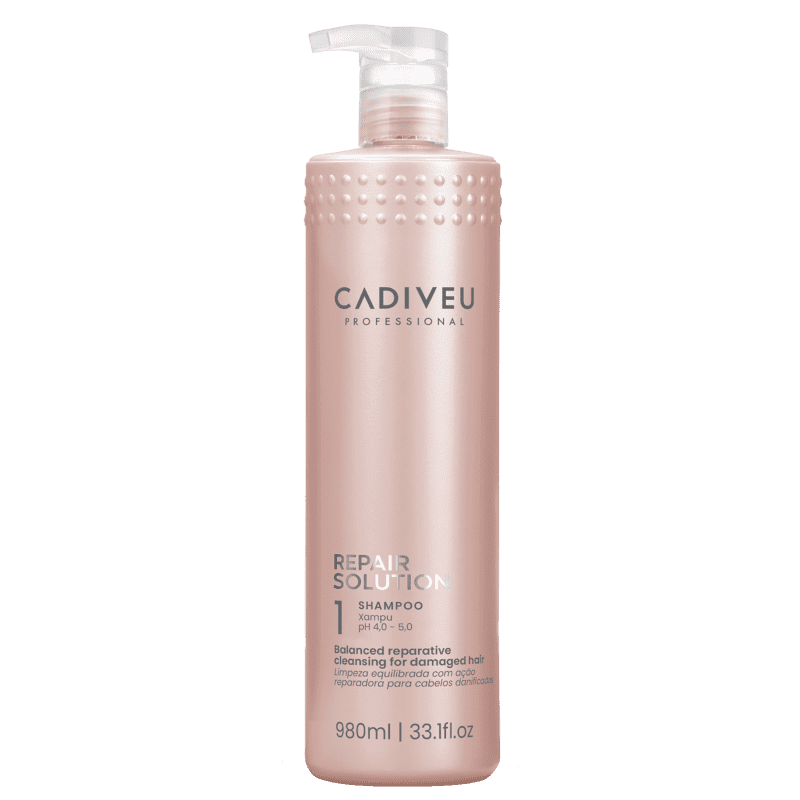 Cadiveu Professional Repair Solution – Shampoo Reparador 980ml