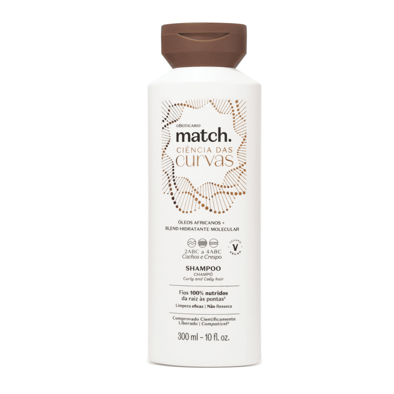 Shampoo Match Ciências das Curvas 300ml