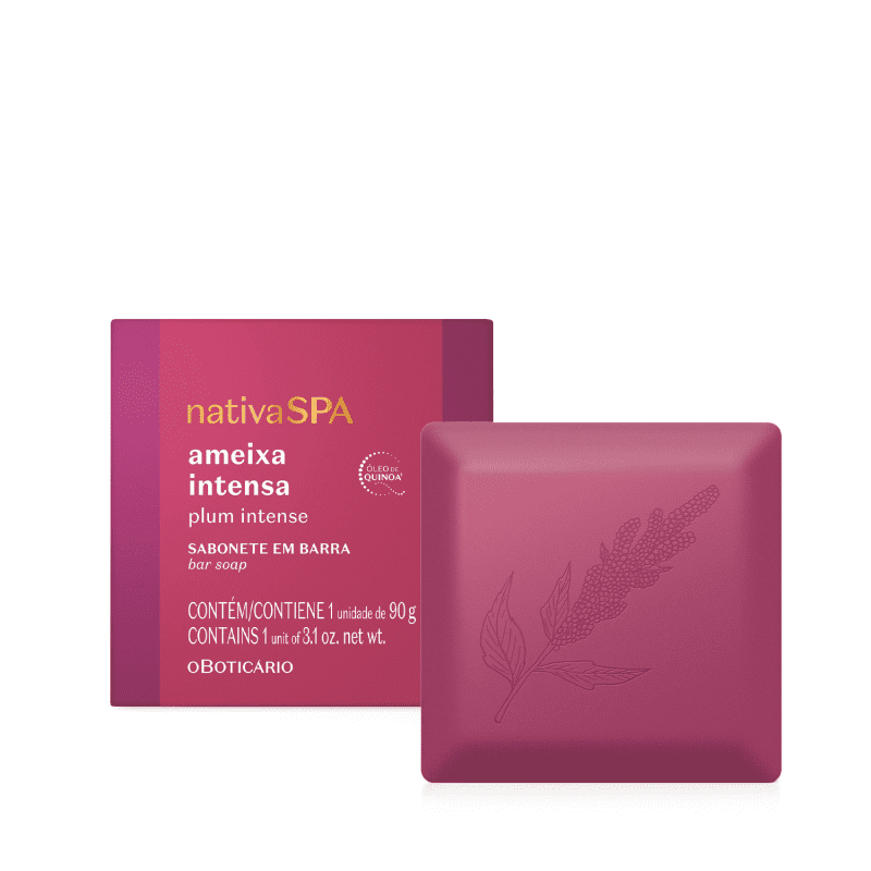 Sabonete em Barra Corporal Nativa Spa Ameixa Intensa 90g