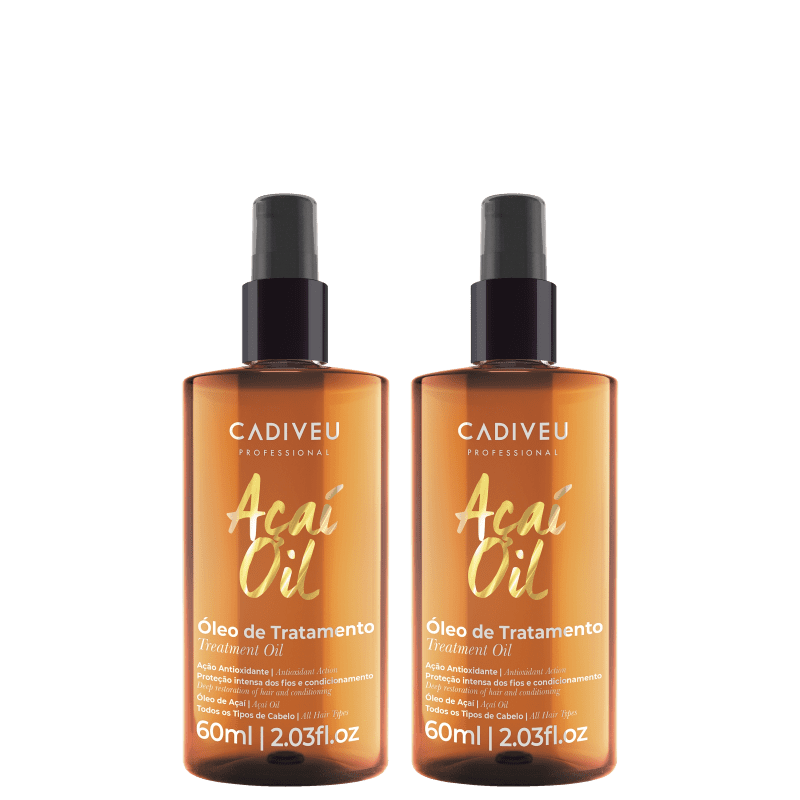 Kit Cadiveu Professional Açaí Oil – Óleo Capilar (2 Unidades)