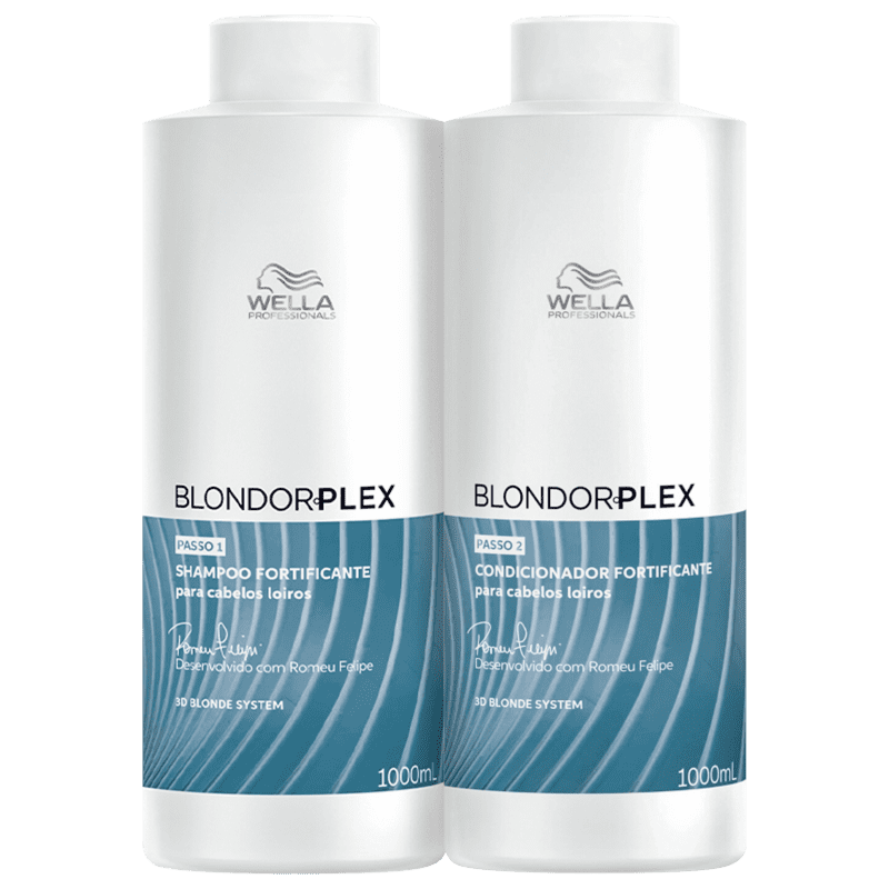 Kit Wella Professionals BlondorPlex Litro (2 Produtos)